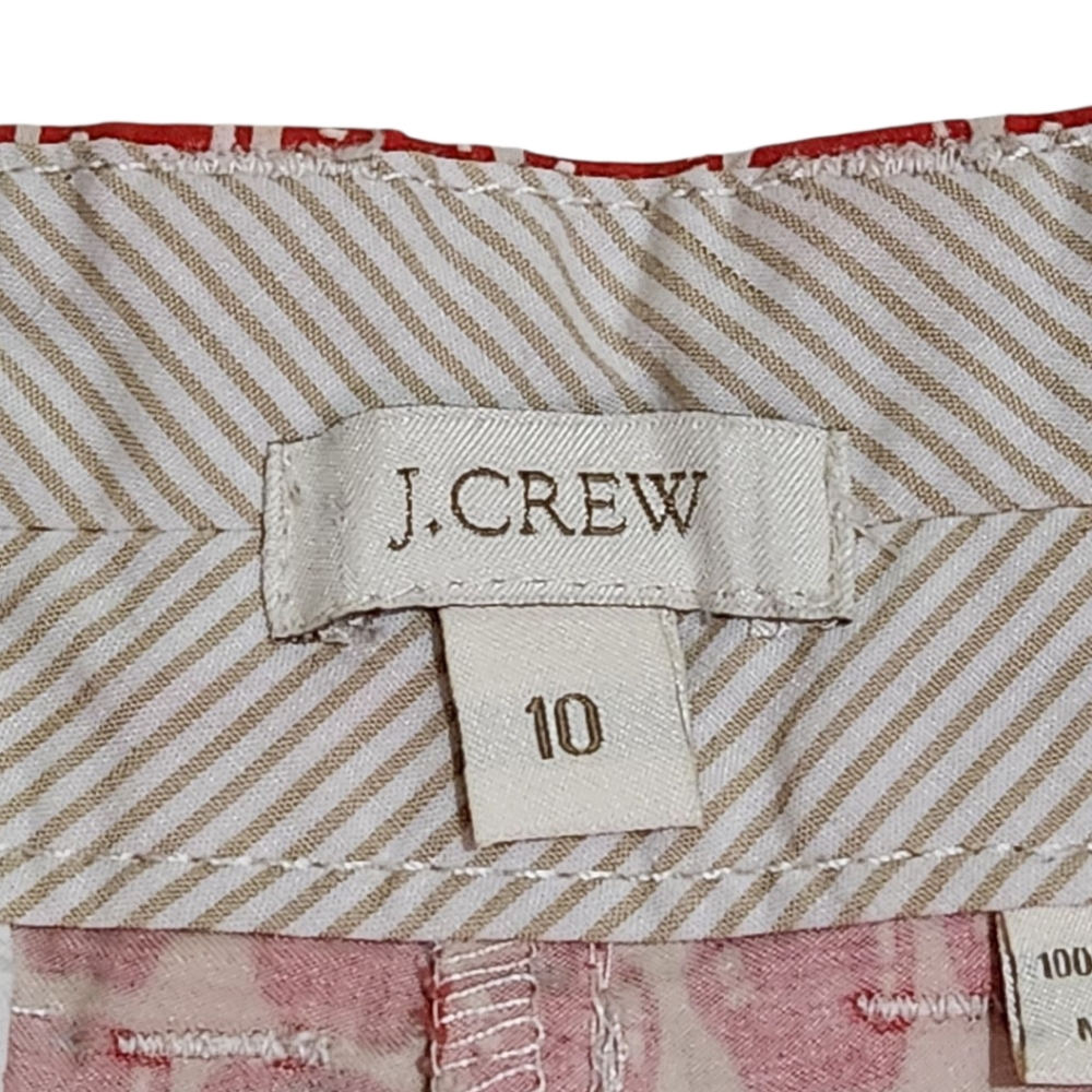 J. Crew Mini Delicious Apple Cotton Shorts - Picture 8 of 10